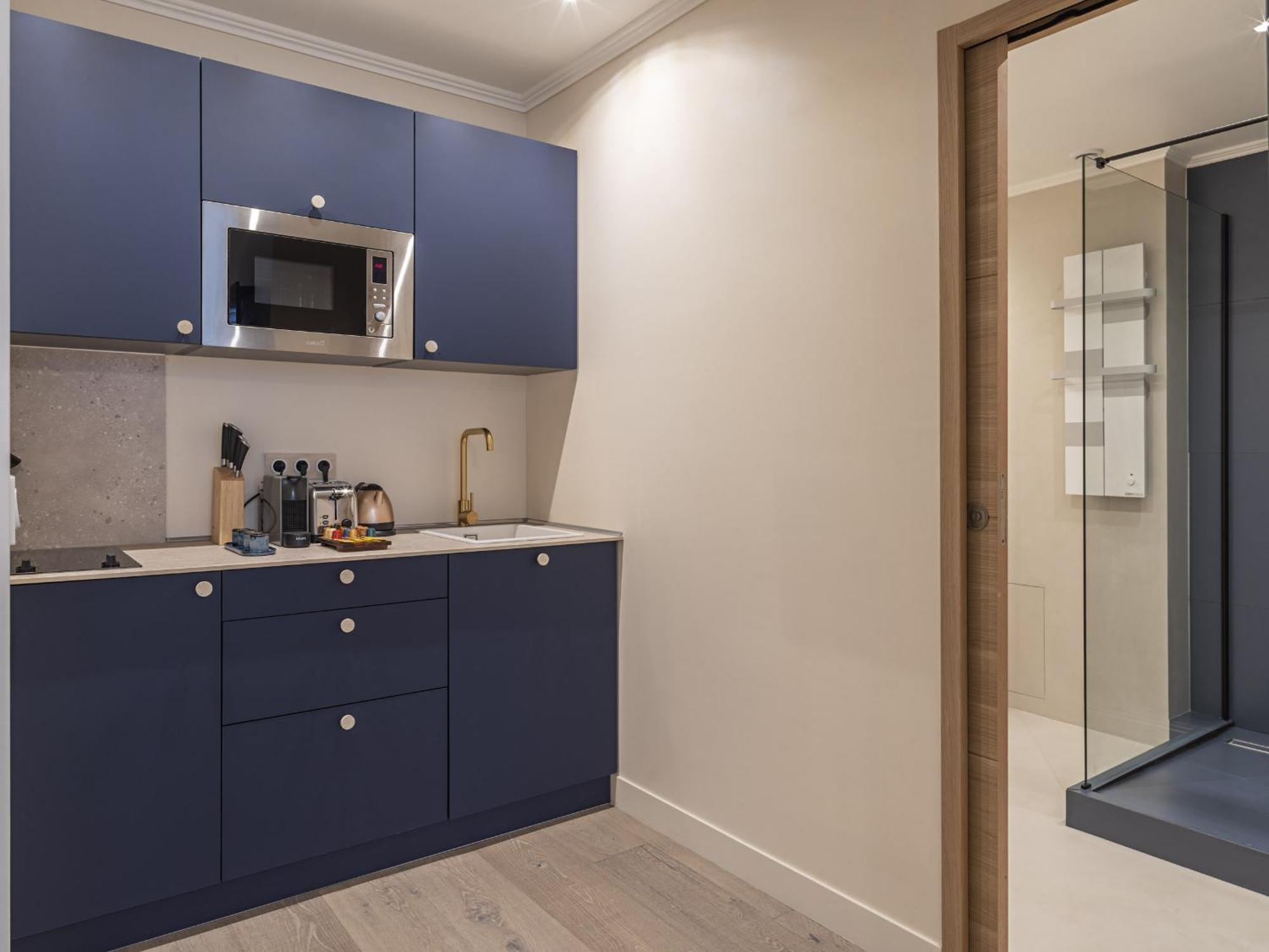 The Blue Suite On Champs Elysees Avenue パリ 部屋 写真